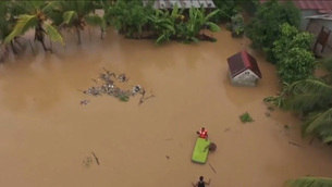 Passagem de tufão em Madagascar, na África, deixa 18 mortos (Reprodução | RECORD)